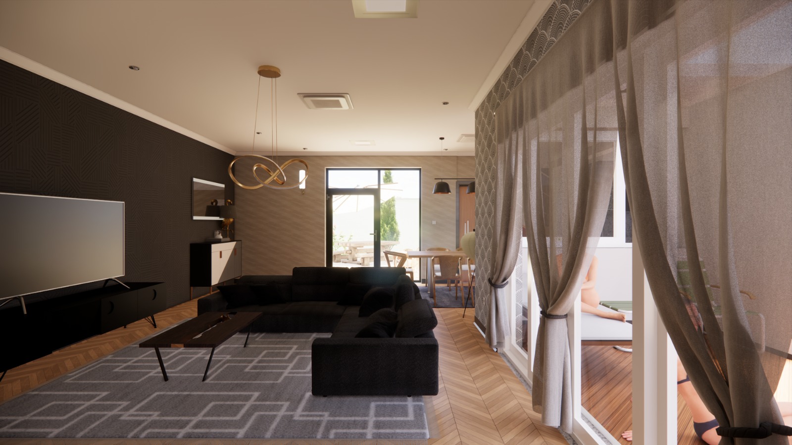 Green Village Interior